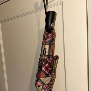 Totes Plaid Umbrella
